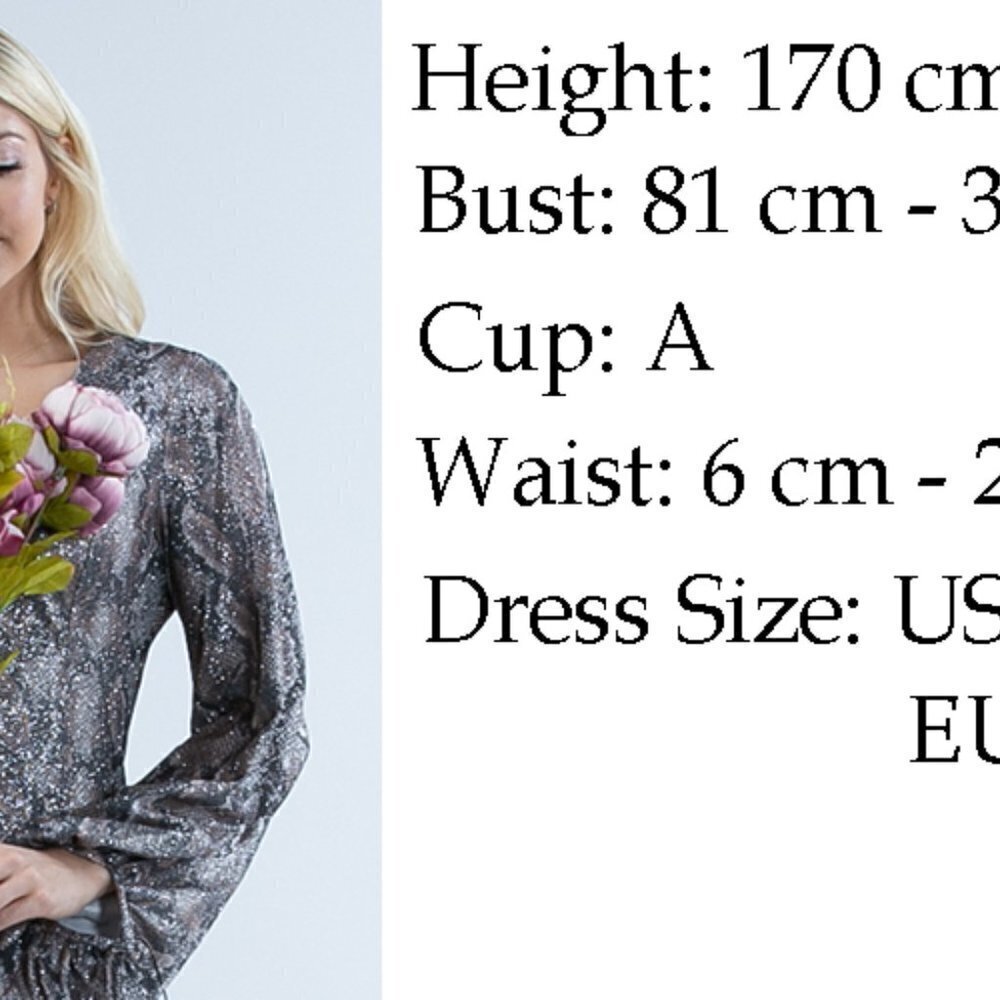 Black Sequin Side Split Zipper Dress - Picture 6 of 6